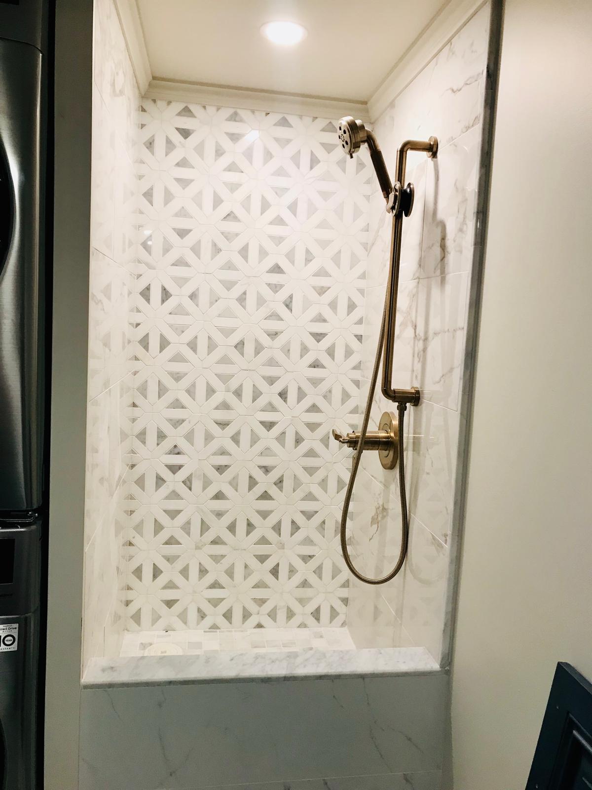 Luxury master bathroom suite